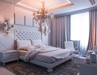 Evli ciftler icin yatak odası dekorasyonu (56)
